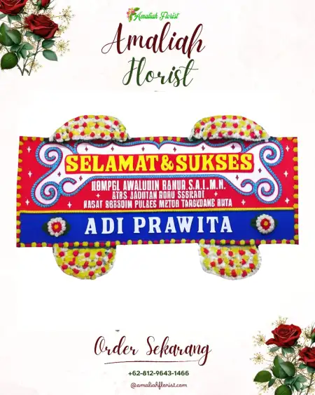 Papan Bunga Ucapan Selamat Bojongcideres